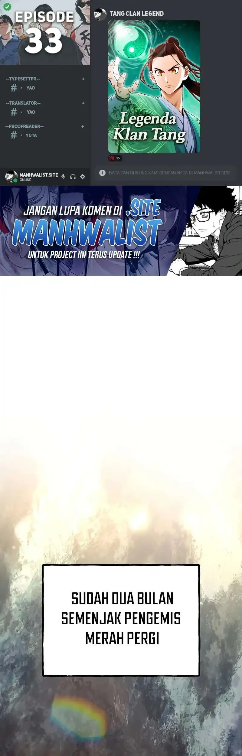 Komik Tang Clan Legend Chapter 33 gambar nomor 1