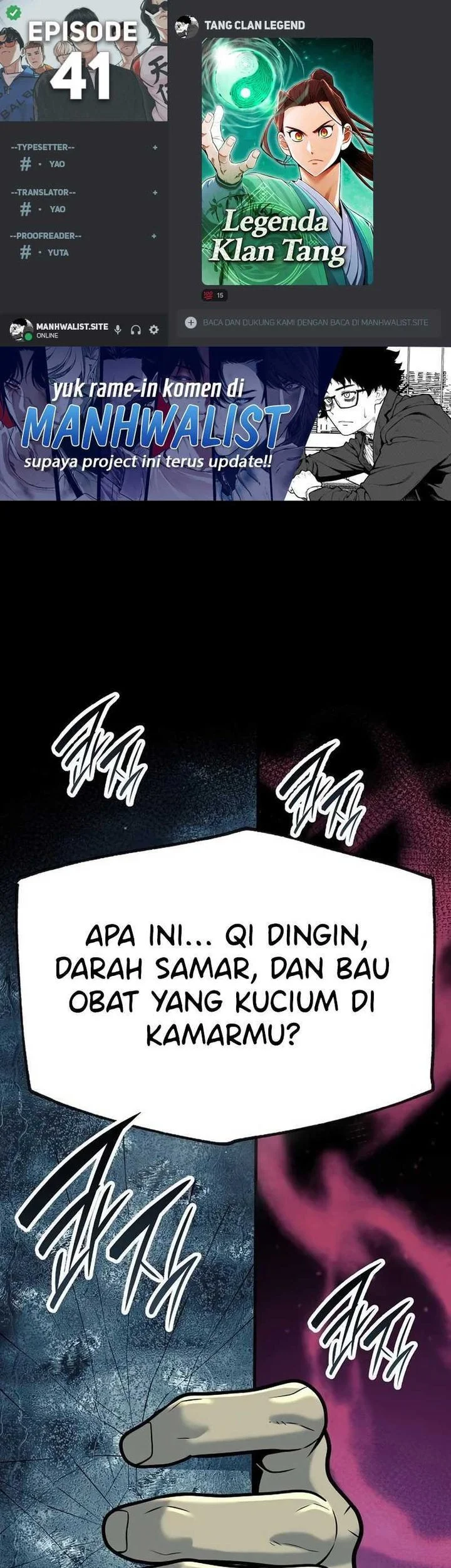 Komik Tang Clan Legend Chapter 41 gambar 1