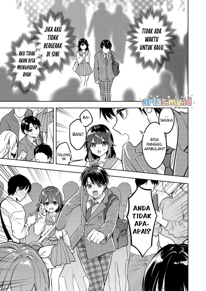 Taoreta Fujin wo Sukutta Gohoubi wa, Musume no Bijin Futago to no Otsukiai Deshita. Chapter 1 Gambar 13