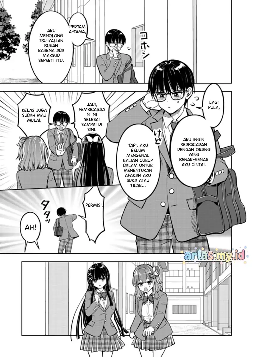 Taoreta Fujin wo Sukutta Gohoubi wa, Musume no Bijin Futago to no Otsukiai Deshita. Chapter 2.1 Gambar 10