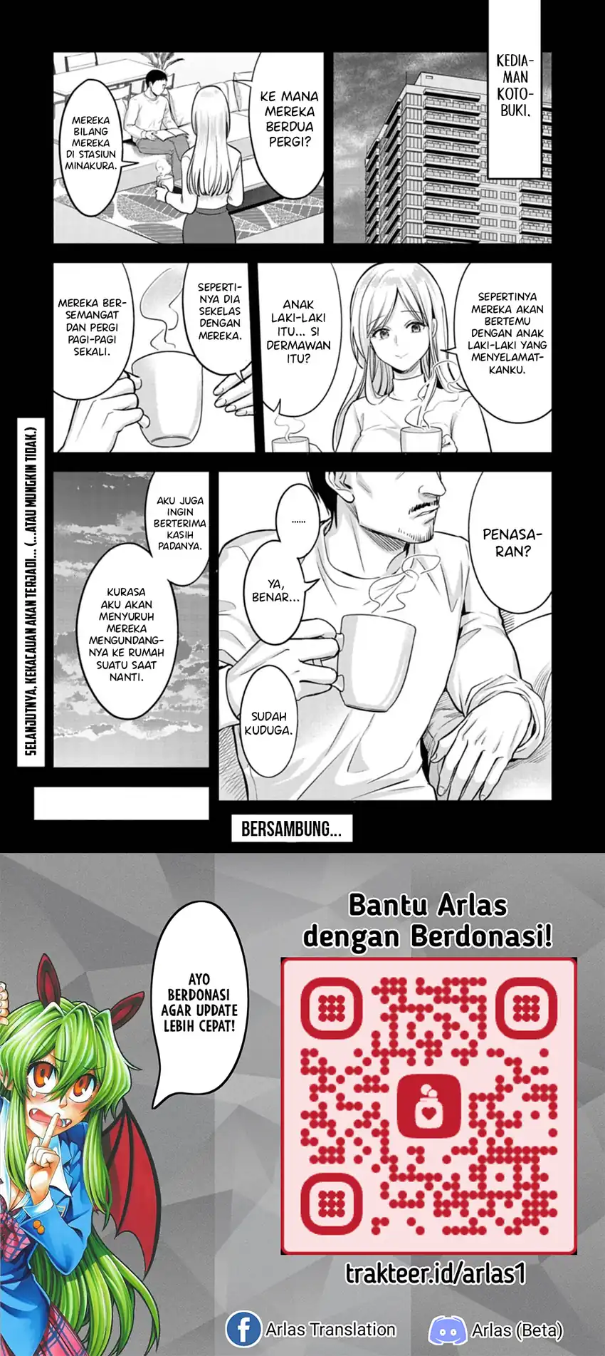 Taoreta Fujin wo Sukutta Gohoubi wa, Musume no Bijin Futago to no Otsukiai Deshita. Chapter 4 Gambar 30