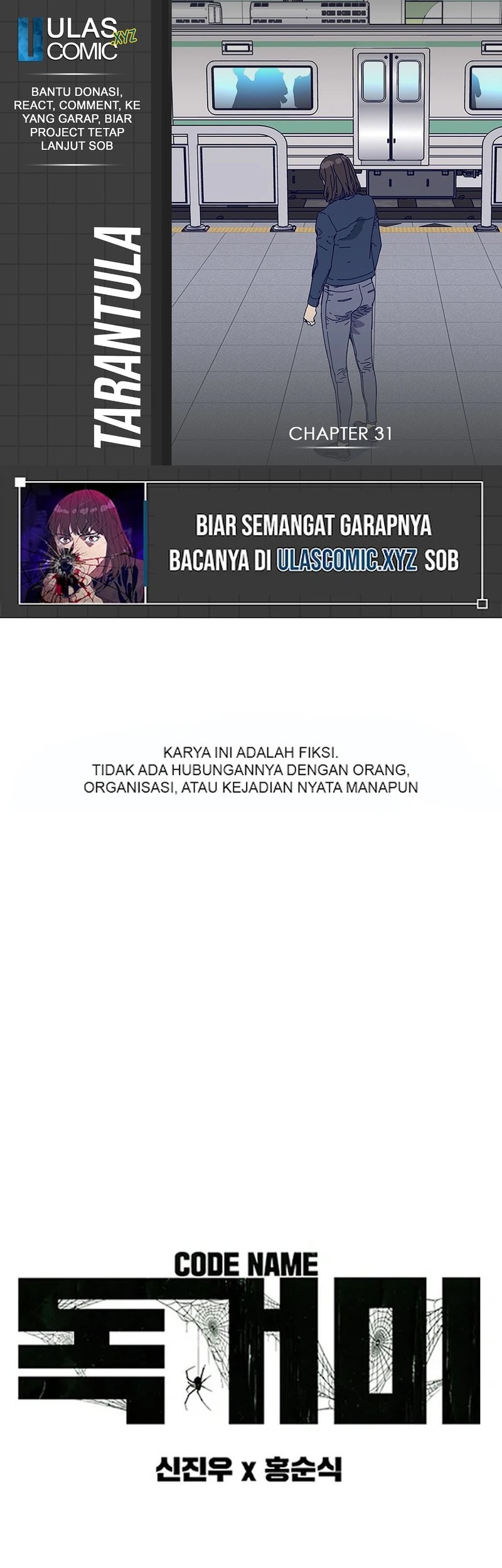 Komik Tarantula Chapter 31 gambar nomor 1