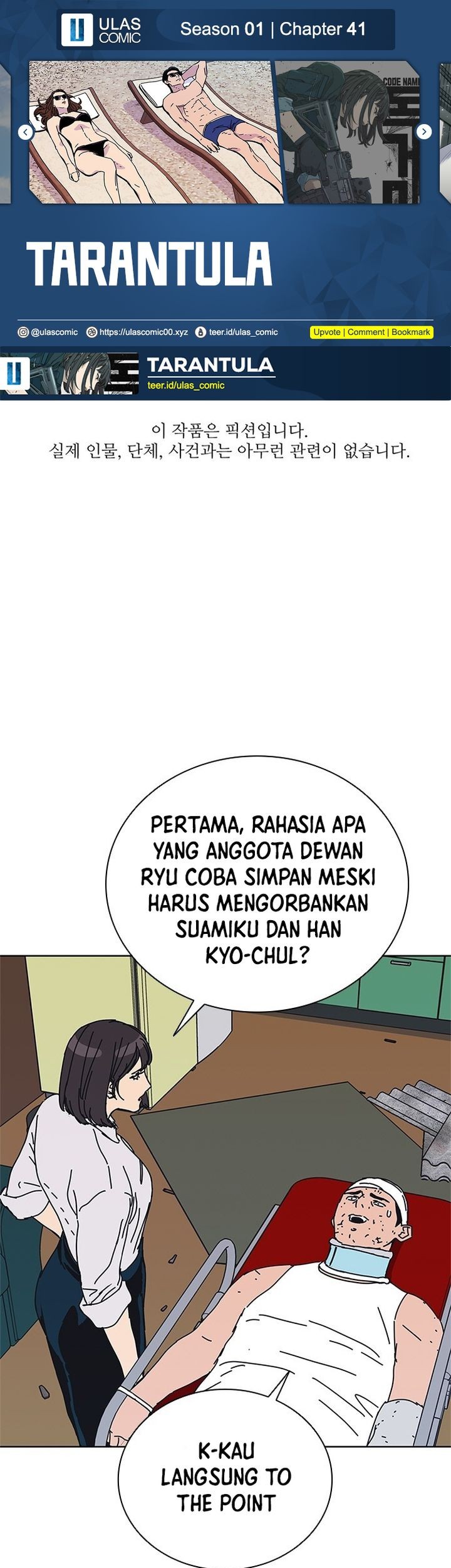 Baca Komik Tarantula Chapter 41 Gambar 1