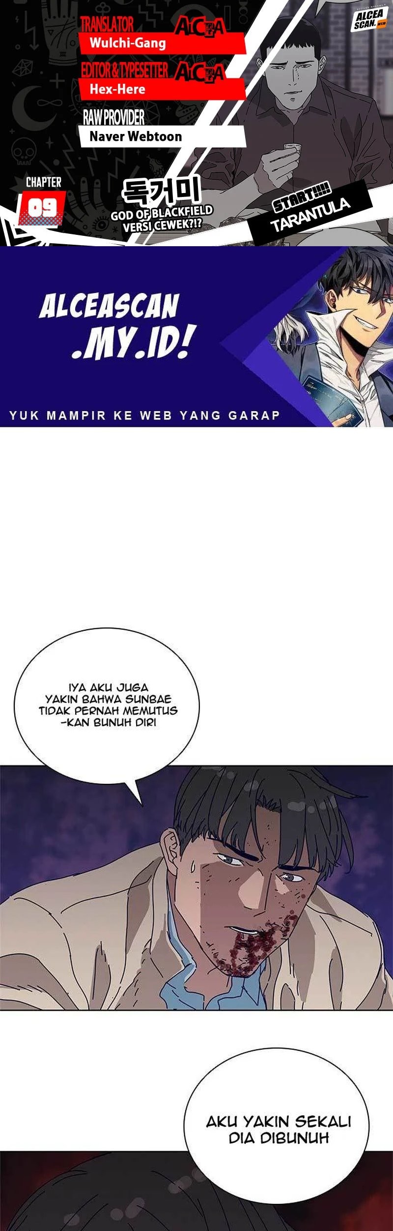 Baca Komik Tarantula Chapter 9 Gambar 1