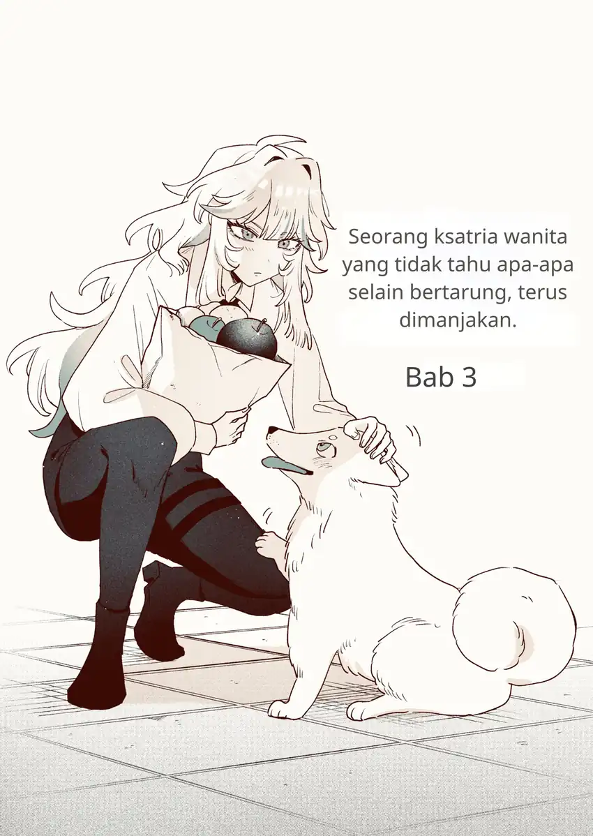 Manga Tatakai shika Shiranai Onna Kishi o Amayakashi Tsuzuketa Chapter 3 gambar 2