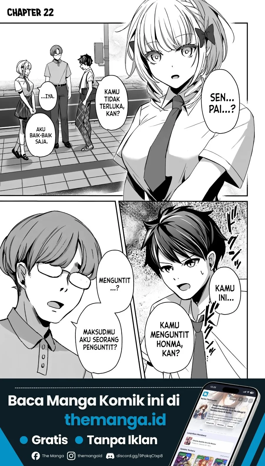 Manga Te ni Ireta Saimin Appli de Yume no Harem Seikatsu o Okuritai Chapter 22 gambar 2