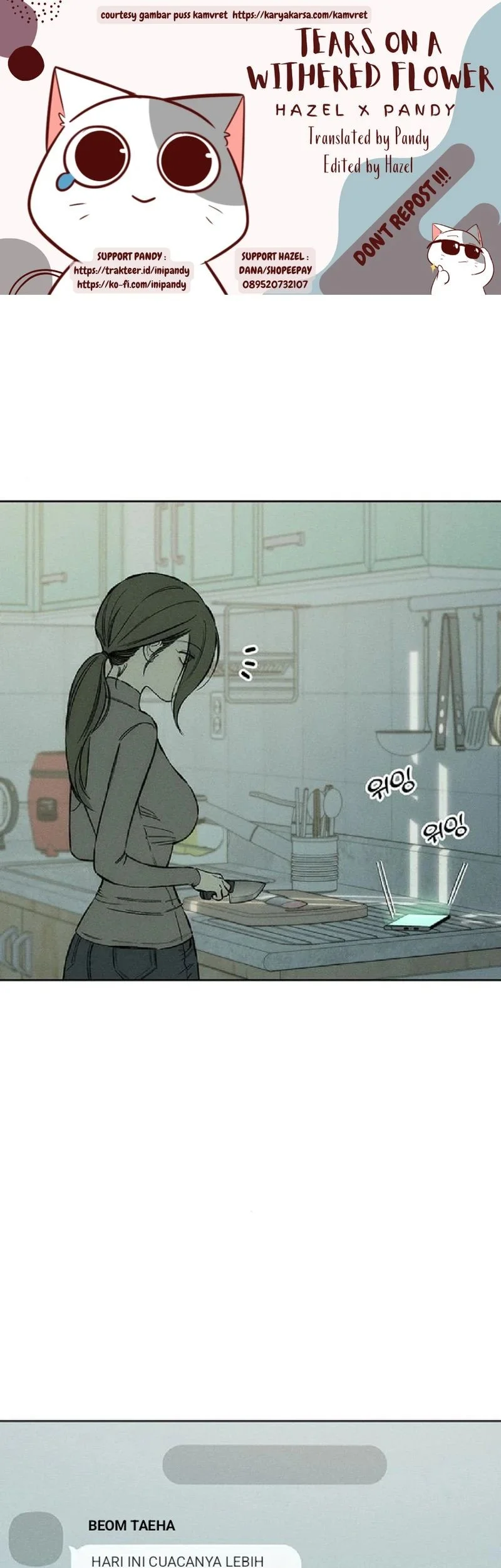 Komik Tears on a Withered Flower Chapter 10 gambar 1