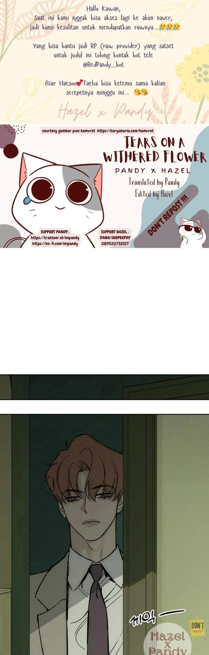 Komik Tears on a Withered Flower Chapter 27 gambar 1