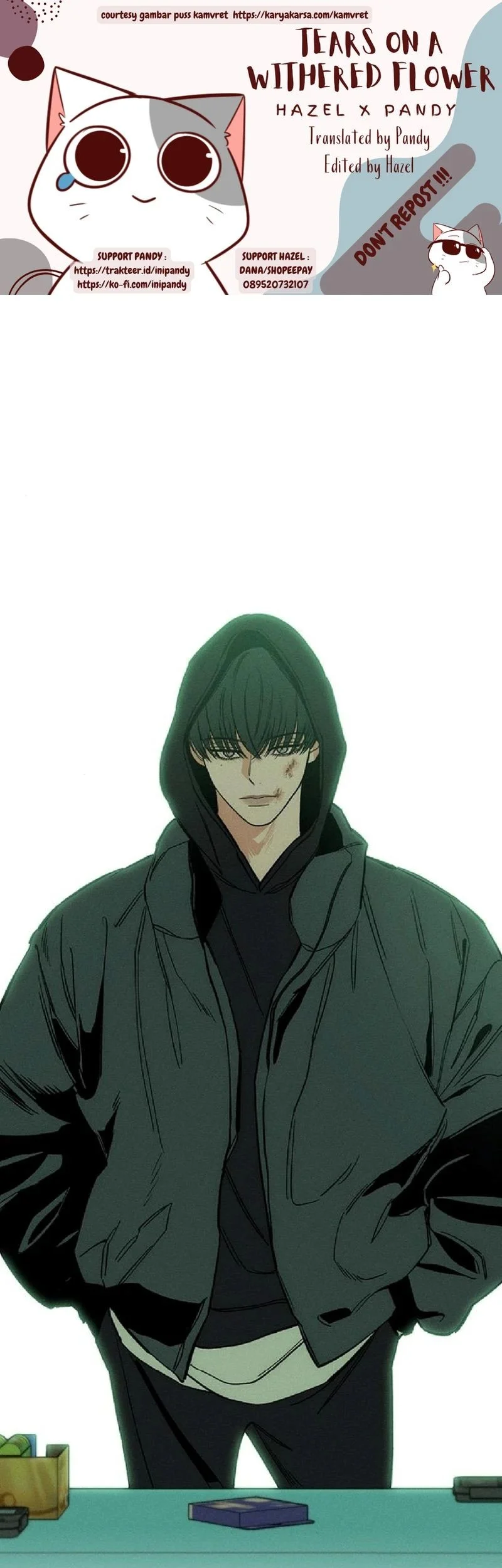 Komik Tears on a Withered Flower Chapter 7 gambar 1