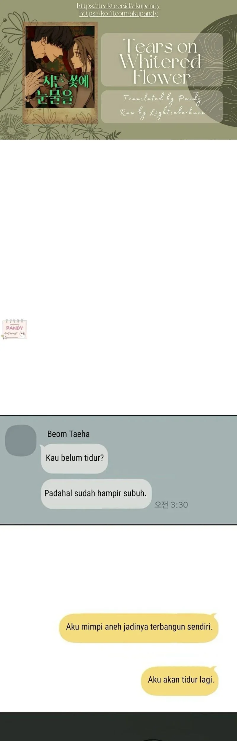 Komik Tears on a Withered Flower Chapter 71 gambar 1