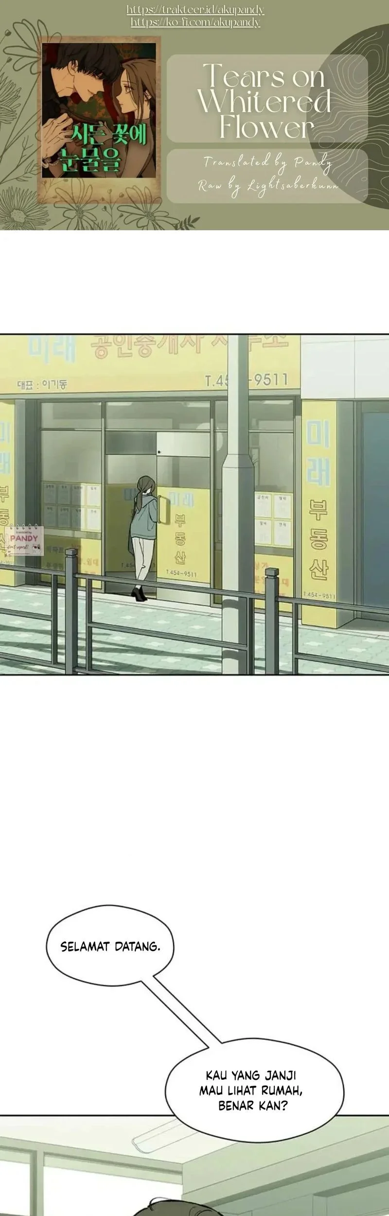 Komik Tears on a Withered Flower Chapter 72 gambar 1