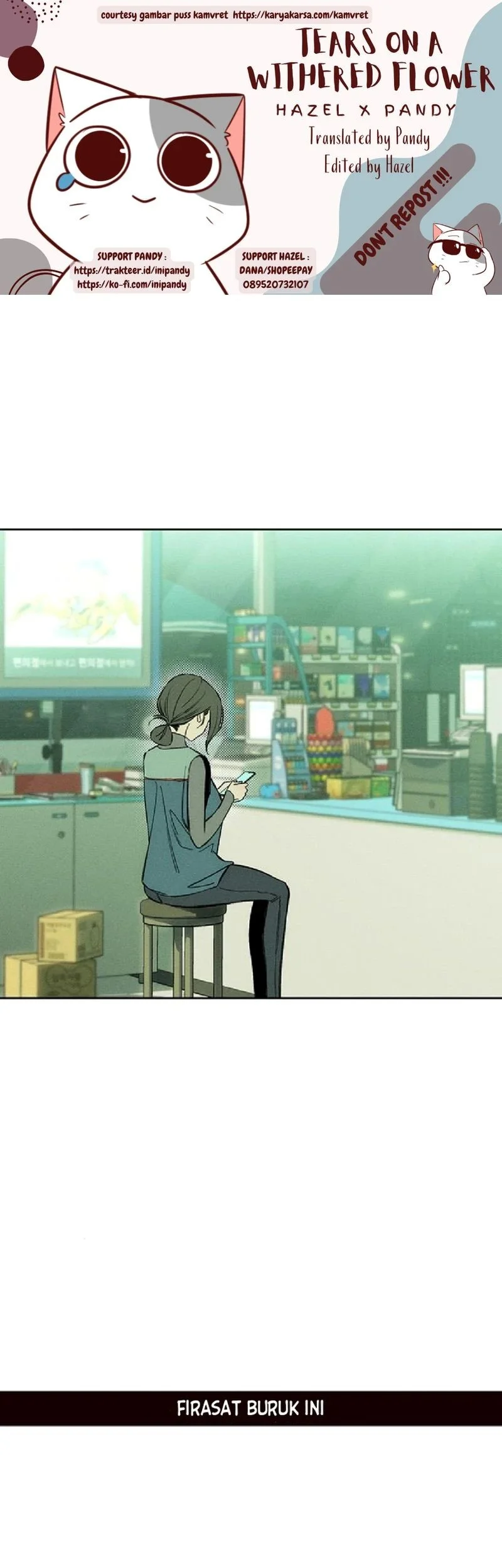 Komik Tears on a Withered Flower Chapter 8 gambar 1