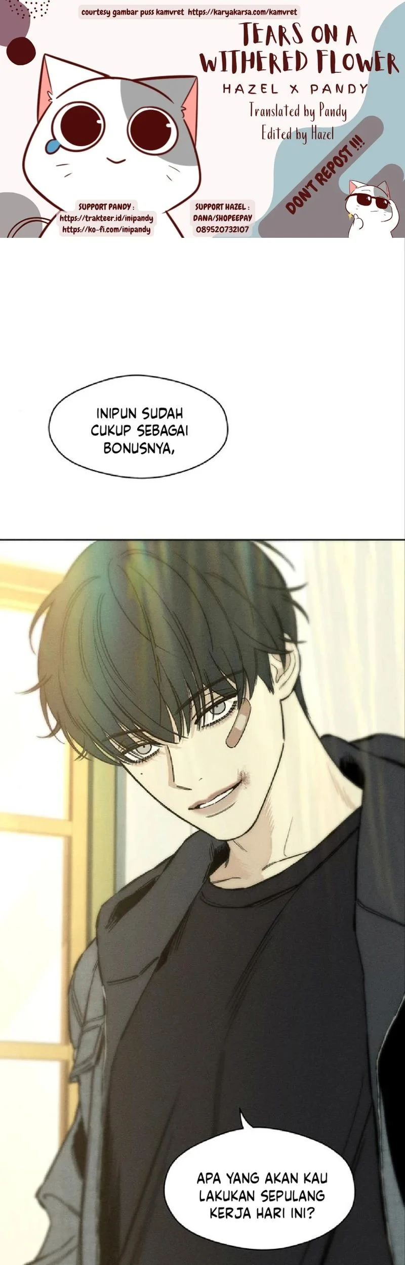 Komik Tears on a Withered Flower Chapter 9 gambar 1