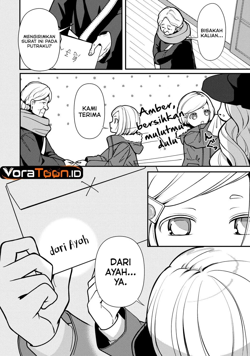 Tegami no Majo no Okuri Tabi Chapter 1 Gambar 20