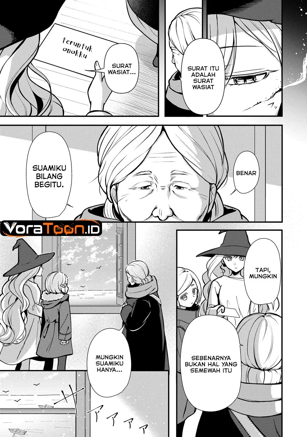 Tegami no Majo no Okuri Tabi Chapter 1 Gambar 23