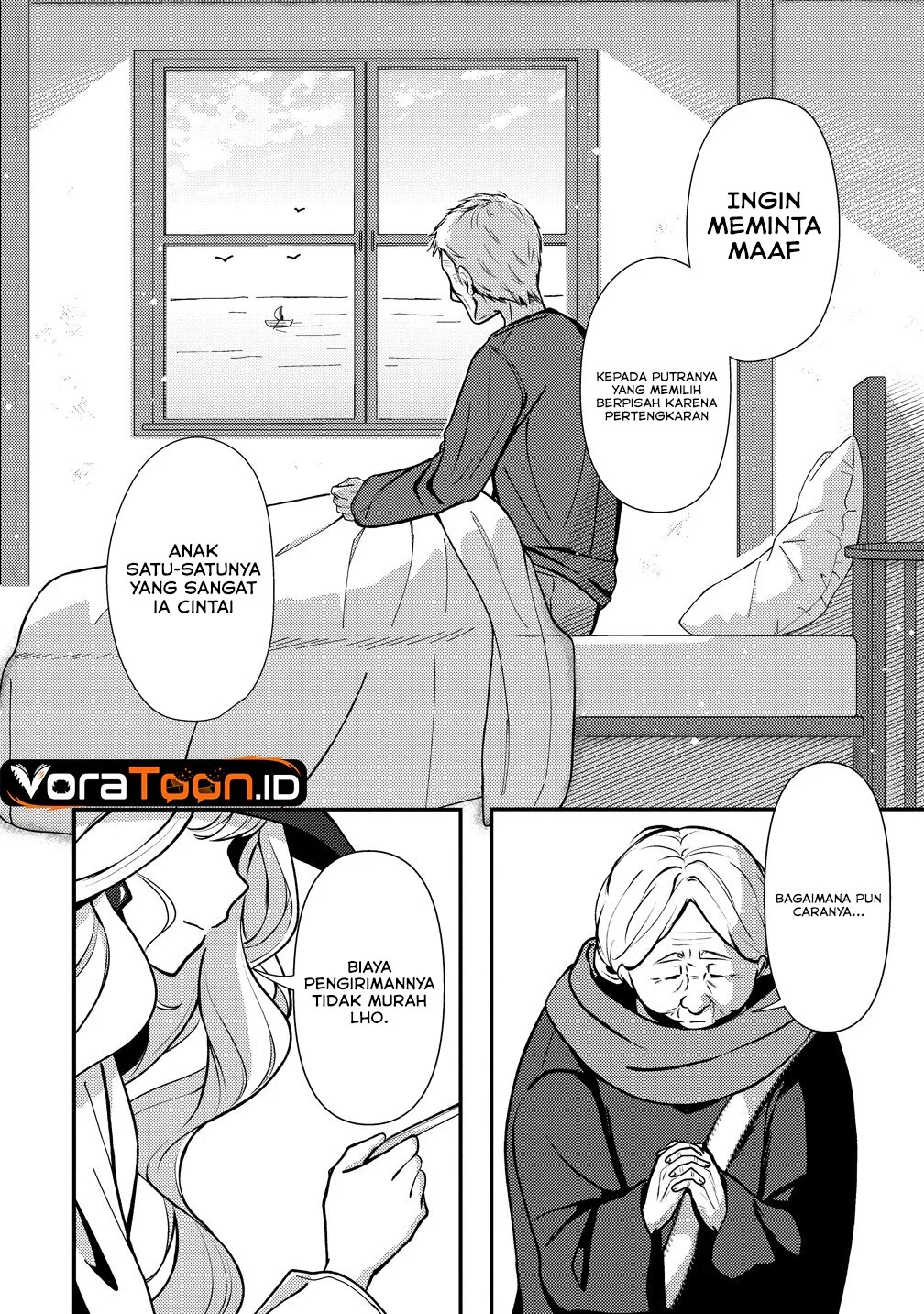 Tegami no Majo no Okuri Tabi Chapter 1 Gambar 24