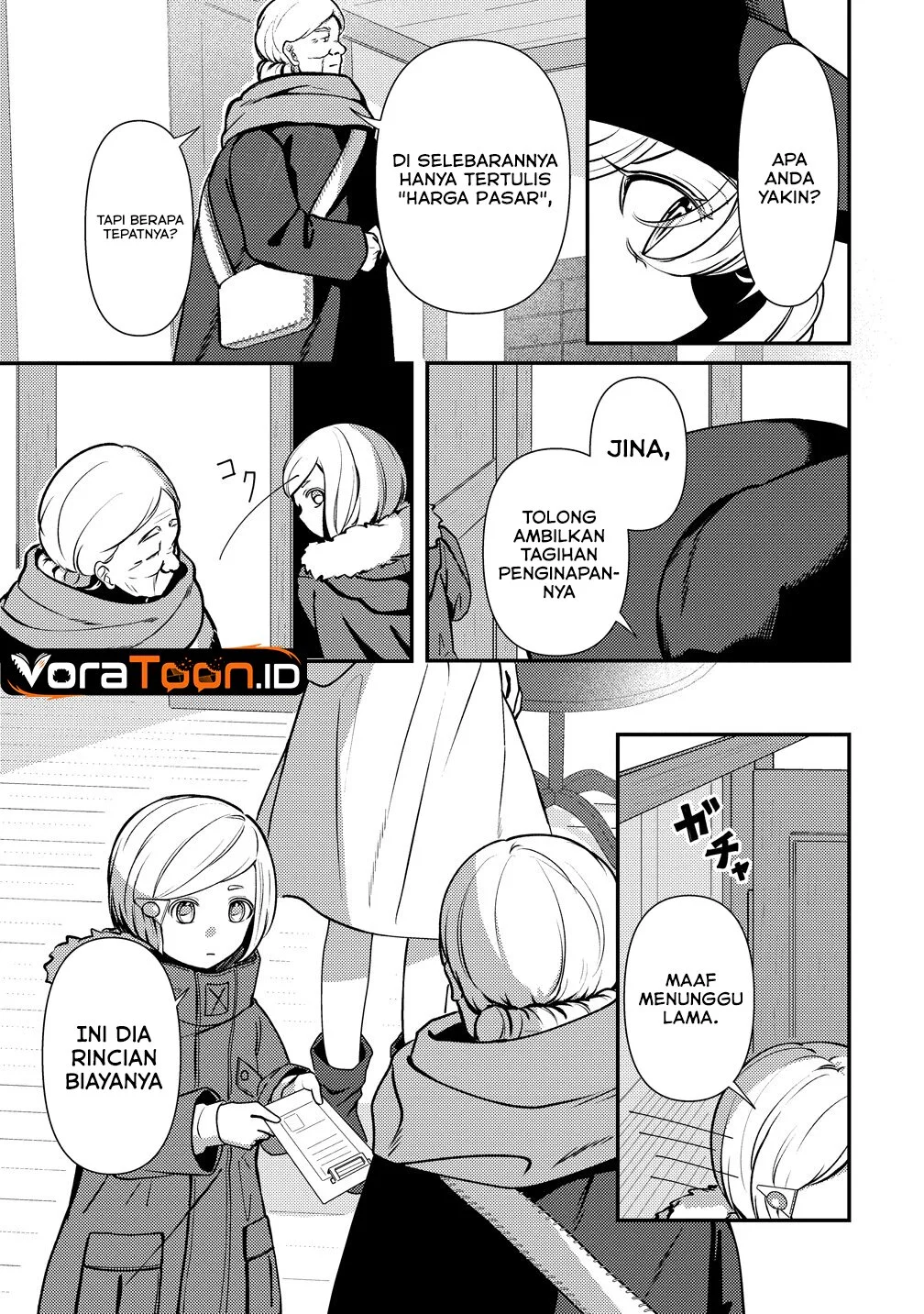 Tegami no Majo no Okuri Tabi Chapter 1 Gambar 25