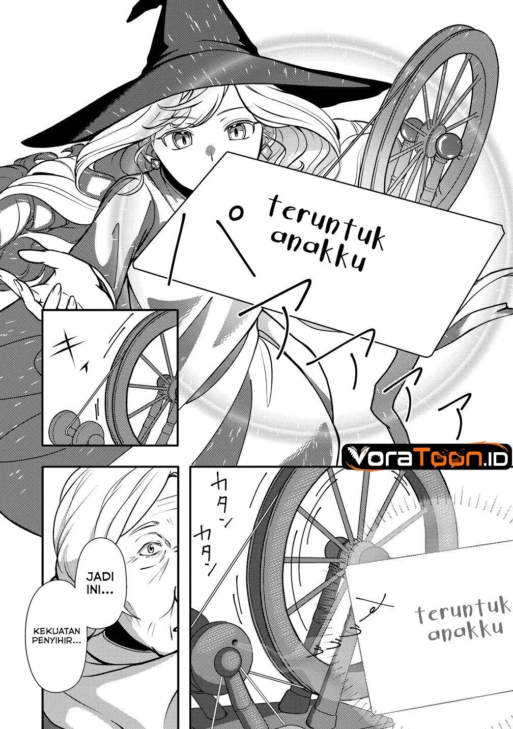 Tegami no Majo no Okuri Tabi Chapter 1 Gambar 28