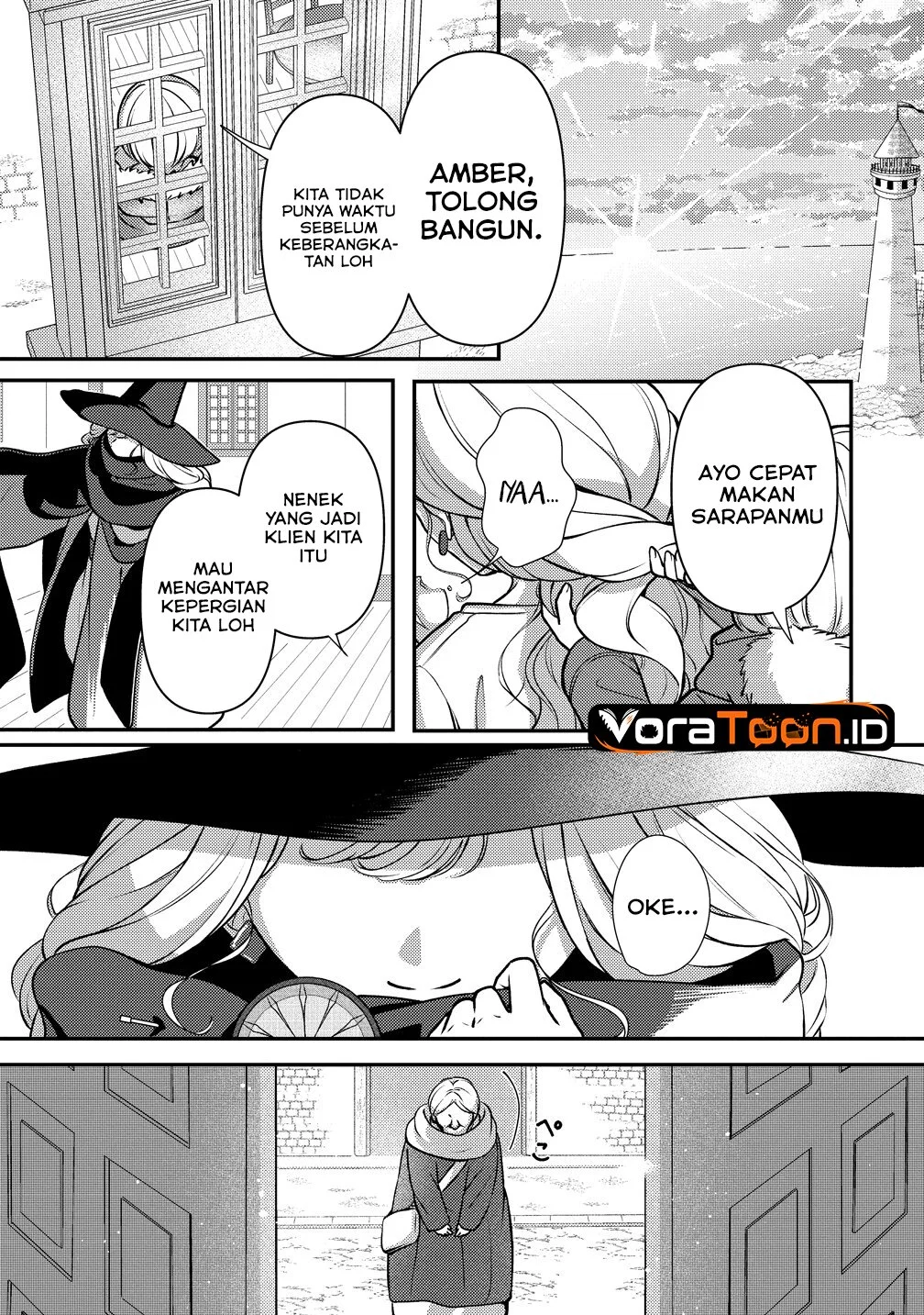 Tegami no Majo no Okuri Tabi Chapter 1 Gambar 31
