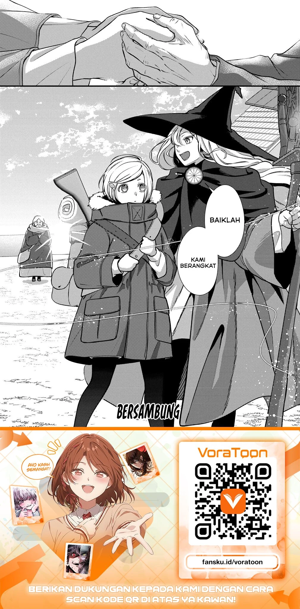 Tegami no Majo no Okuri Tabi Chapter 1 Gambar 32
