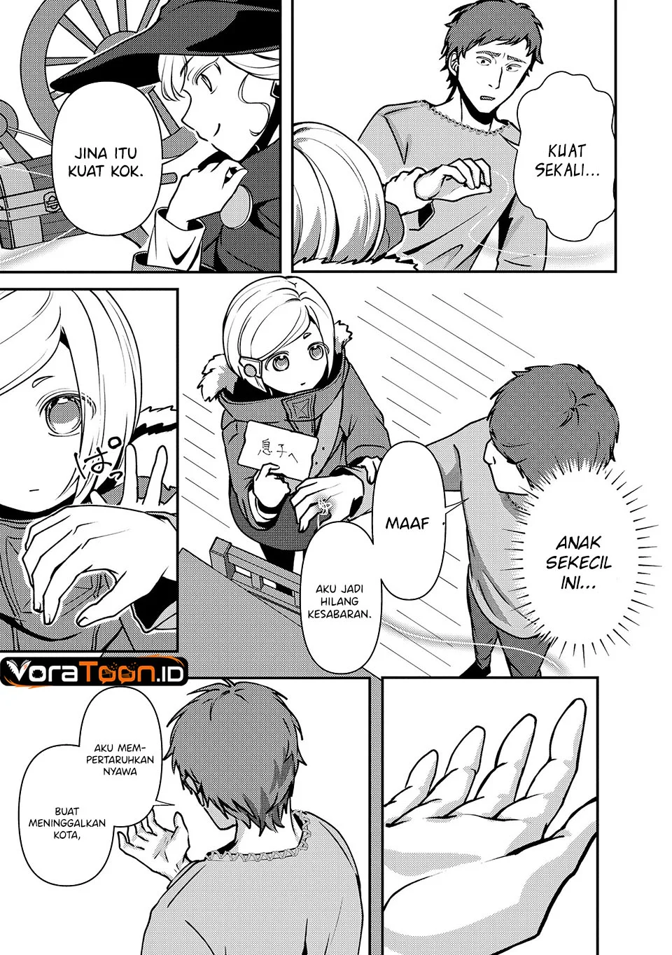 Tegami no Majo no Okuri Tabi Chapter 2 Gambar 28