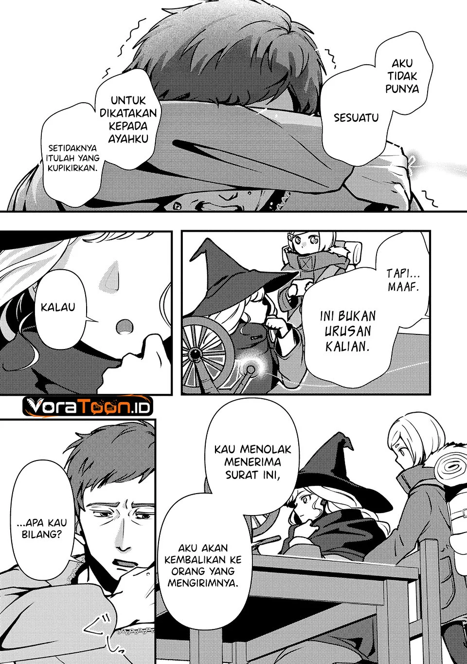 Tegami no Majo no Okuri Tabi Chapter 2 Gambar 30