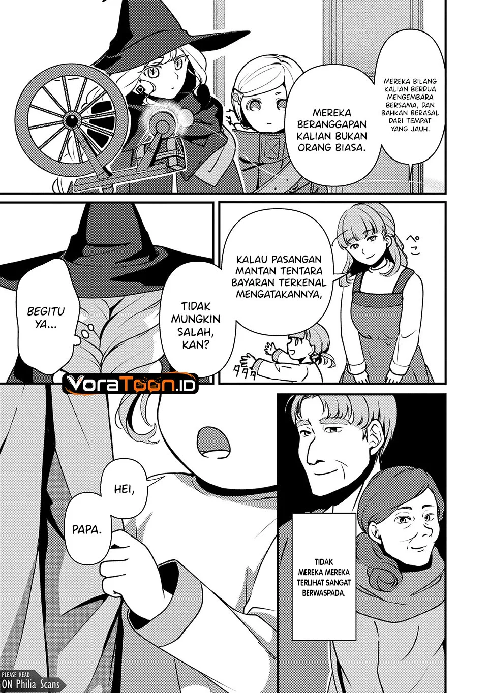 Tegami no Majo no Okuri Tabi Chapter 2 Gambar 33