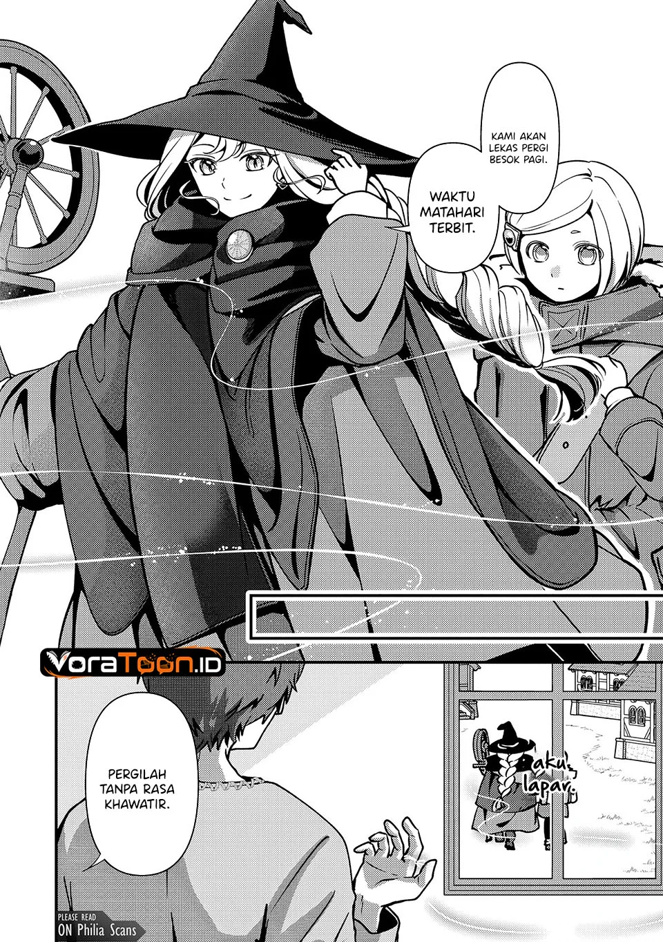 Tegami no Majo no Okuri Tabi Chapter 2 Gambar 37