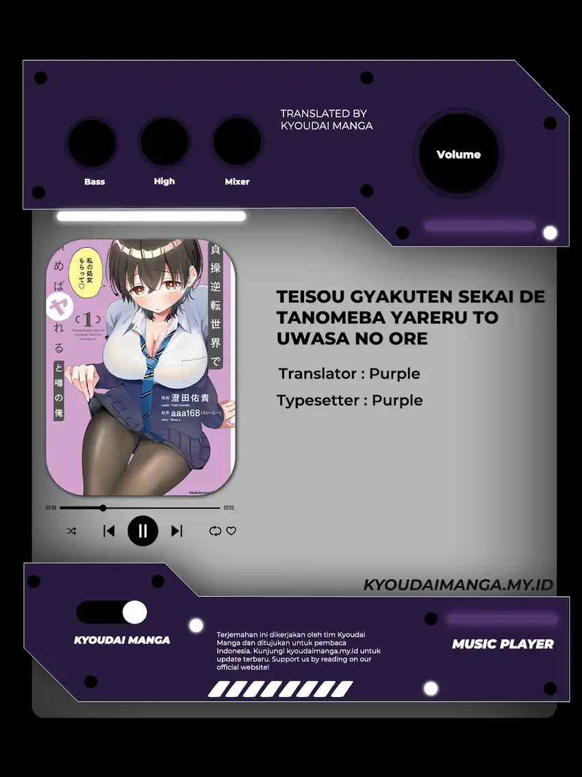 Komik Teisou Gyakuten Sekai de Tanomeba Yareru to Uwasa no Ore Chapter 7.1 gambar 1
