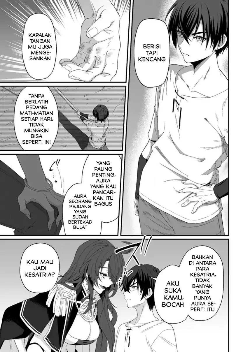 Teisou Gyakuten Sekai De Yuiitsu No Otoko Kishi No Ore, Onna Kishi Gakuen Ni Nyuugaku Shitara Nazeka Eiyou Atsukai Sareta ~Zetsurin Skill De Harem Musou~ Chapter 1 Gambar 12