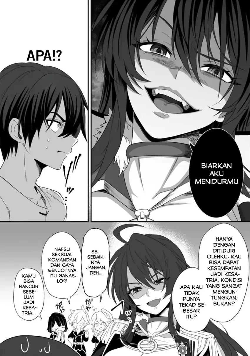 Teisou Gyakuten Sekai De Yuiitsu No Otoko Kishi No Ore, Onna Kishi Gakuen Ni Nyuugaku Shitara Nazeka Eiyou Atsukai Sareta ~Zetsurin Skill De Harem Musou~ Chapter 1 Gambar 15