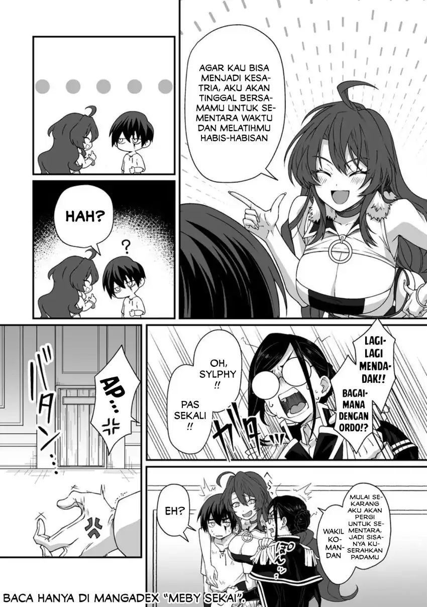 Teisou Gyakuten Sekai De Yuiitsu No Otoko Kishi No Ore, Onna Kishi Gakuen Ni Nyuugaku Shitara Nazeka Eiyou Atsukai Sareta ~Zetsurin Skill De Harem Musou~ Chapter 1 Gambar 24