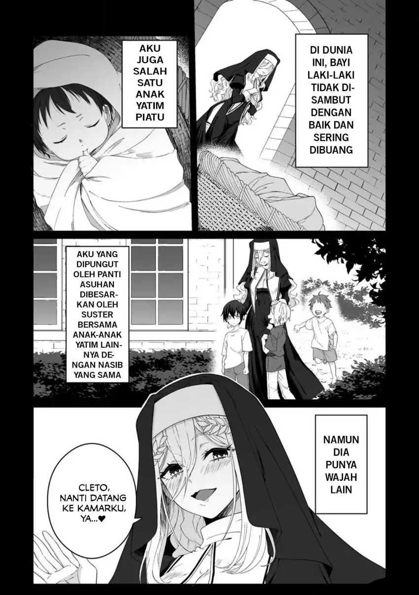 Teisou Gyakuten Sekai De Yuiitsu No Otoko Kishi No Ore, Onna Kishi Gakuen Ni Nyuugaku Shitara Nazeka Eiyou Atsukai Sareta ~Zetsurin Skill De Harem Musou~ Chapter 1 Gambar 4