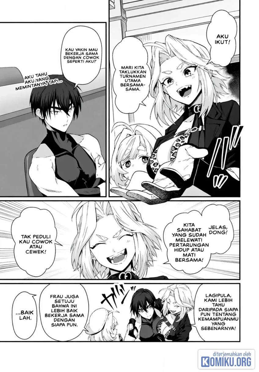 Teisou Gyakuten Sekai De Yuiitsu No Otoko Kishi No Ore, Onna Kishi Gakuen Ni Nyuugaku Shitara Nazeka Eiyou Atsukai Sareta ~Zetsurin Skill De Harem Musou~ Chapter 11.1 Gambar 3