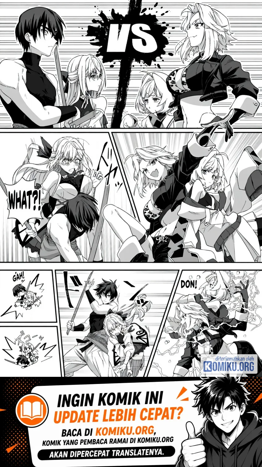 Teisou Gyakuten Sekai De Yuiitsu No Otoko Kishi No Ore, Onna Kishi Gakuen Ni Nyuugaku Shitara Nazeka Eiyou Atsukai Sareta ~Zetsurin Skill De Harem Musou~ Chapter 11.2 Gambar 10