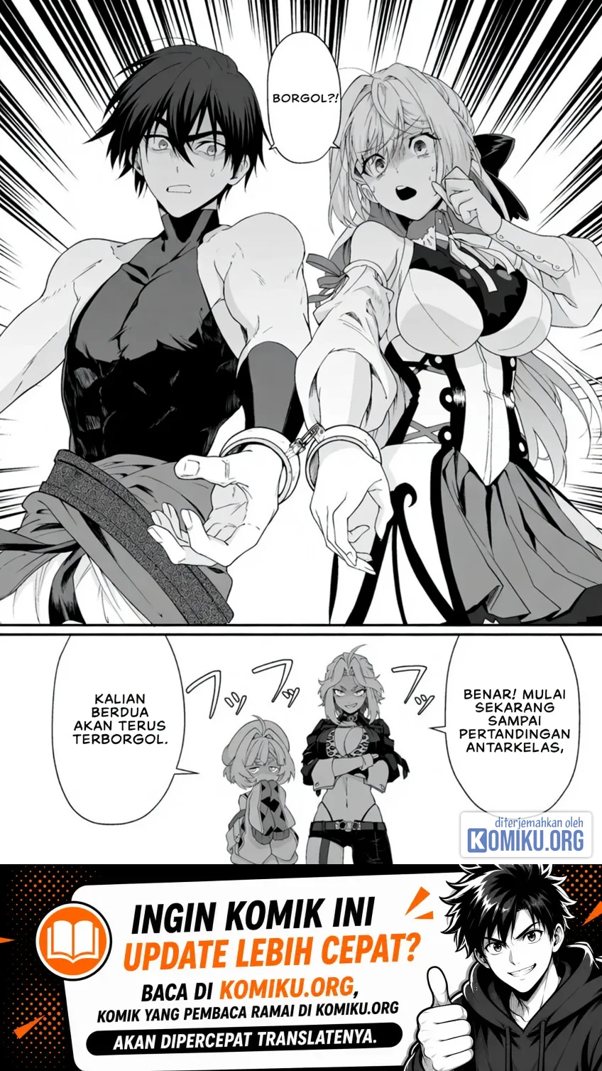Teisou Gyakuten Sekai De Yuiitsu No Otoko Kishi No Ore, Onna Kishi Gakuen Ni Nyuugaku Shitara Nazeka Eiyou Atsukai Sareta ~Zetsurin Skill De Harem Musou~ Chapter 11.3 Gambar 9