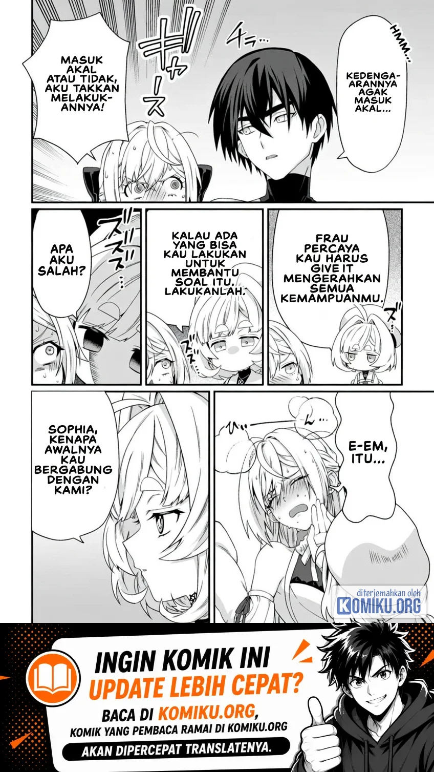 Teisou Gyakuten Sekai De Yuiitsu No Otoko Kishi No Ore, Onna Kishi Gakuen Ni Nyuugaku Shitara Nazeka Eiyou Atsukai Sareta ~Zetsurin Skill De Harem Musou~ Chapter 12.1 Gambar 10