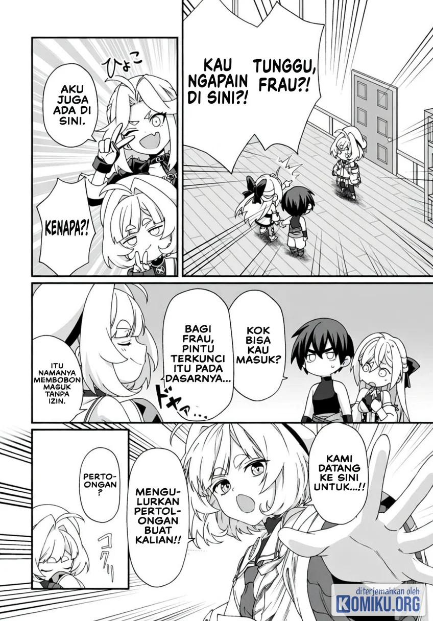 Teisou Gyakuten Sekai De Yuiitsu No Otoko Kishi No Ore, Onna Kishi Gakuen Ni Nyuugaku Shitara Nazeka Eiyou Atsukai Sareta ~Zetsurin Skill De Harem Musou~ Chapter 12.1 Gambar 8