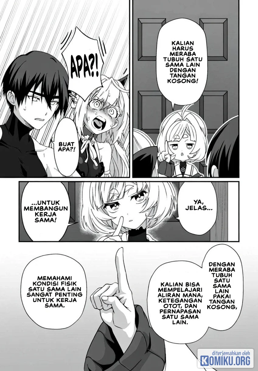 Teisou Gyakuten Sekai De Yuiitsu No Otoko Kishi No Ore, Onna Kishi Gakuen Ni Nyuugaku Shitara Nazeka Eiyou Atsukai Sareta ~Zetsurin Skill De Harem Musou~ Chapter 12.1 Gambar 9