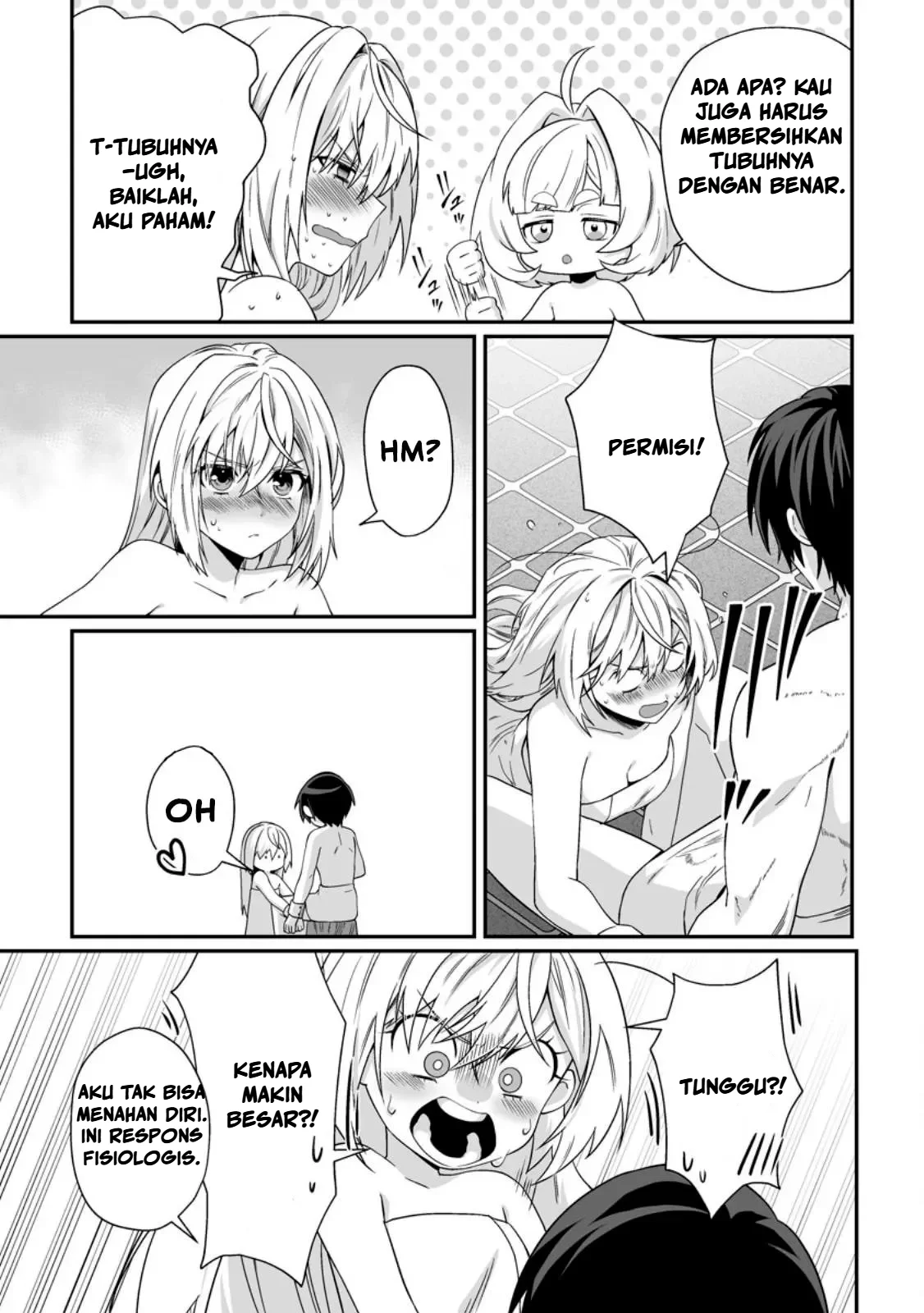 Teisou Gyakuten Sekai De Yuiitsu No Otoko Kishi No Ore, Onna Kishi Gakuen Ni Nyuugaku Shitara Nazeka Eiyou Atsukai Sareta ~Zetsurin Skill De Harem Musou~ Chapter 12.2 Gambar 9