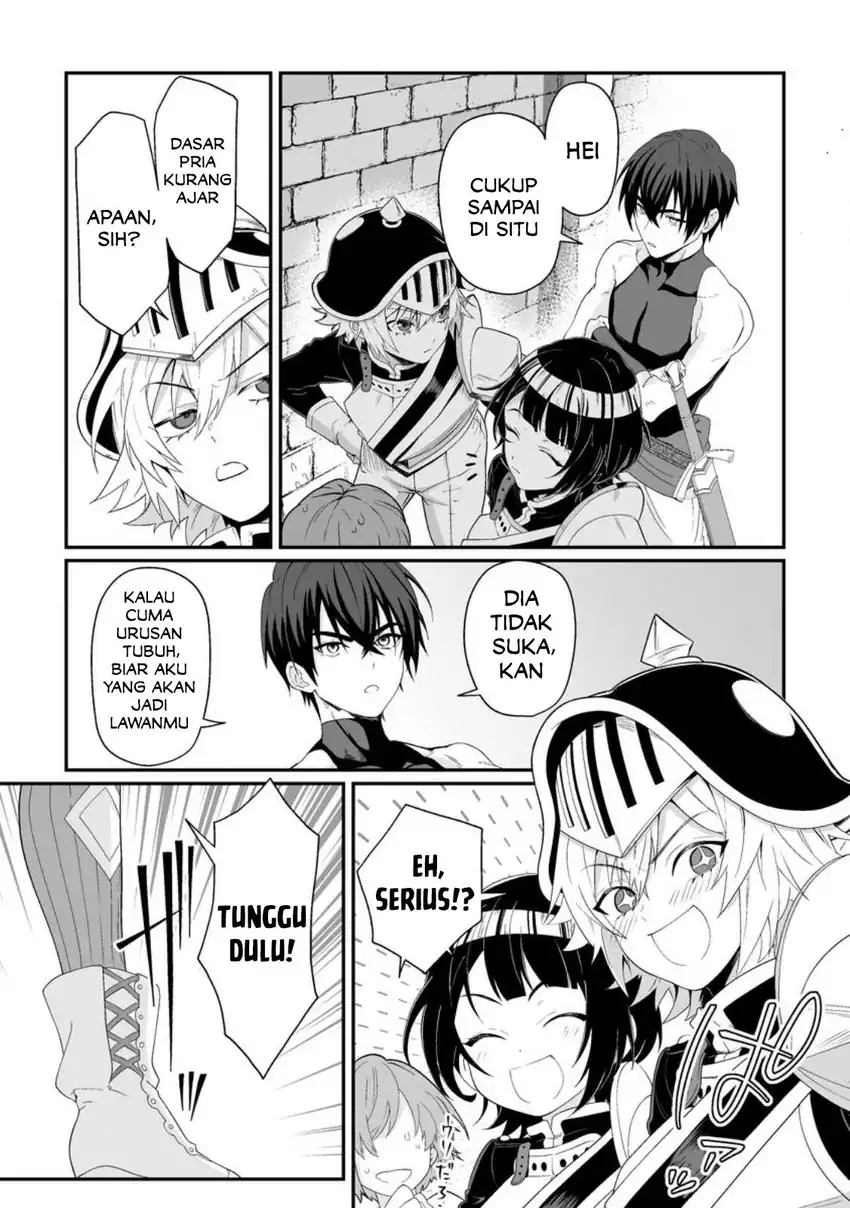 Teisou Gyakuten Sekai De Yuiitsu No Otoko Kishi No Ore, Onna Kishi Gakuen Ni Nyuugaku Shitara Nazeka Eiyou Atsukai Sareta ~Zetsurin Skill De Harem Musou~ Chapter 2 Gambar 10