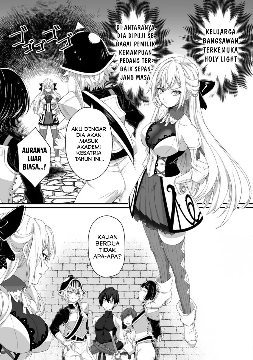 Teisou Gyakuten Sekai De Yuiitsu No Otoko Kishi No Ore, Onna Kishi Gakuen Ni Nyuugaku Shitara Nazeka Eiyou Atsukai Sareta ~Zetsurin Skill De Harem Musou~ Chapter 2 Gambar 12