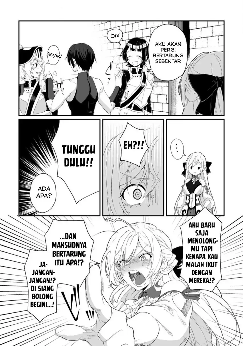 Teisou Gyakuten Sekai De Yuiitsu No Otoko Kishi No Ore, Onna Kishi Gakuen Ni Nyuugaku Shitara Nazeka Eiyou Atsukai Sareta ~Zetsurin Skill De Harem Musou~ Chapter 2 Gambar 15