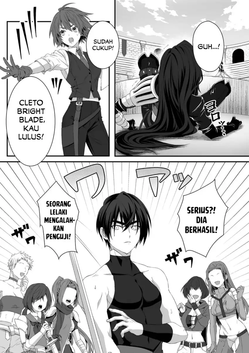 Teisou Gyakuten Sekai De Yuiitsu No Otoko Kishi No Ore, Onna Kishi Gakuen Ni Nyuugaku Shitara Nazeka Eiyou Atsukai Sareta ~Zetsurin Skill De Harem Musou~ Chapter 3 Gambar 11