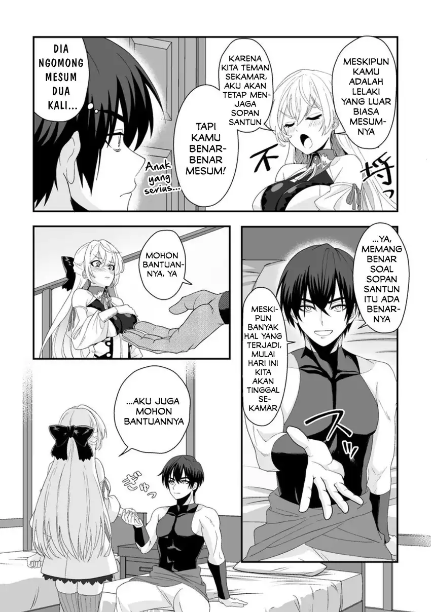 Teisou Gyakuten Sekai De Yuiitsu No Otoko Kishi No Ore, Onna Kishi Gakuen Ni Nyuugaku Shitara Nazeka Eiyou Atsukai Sareta ~Zetsurin Skill De Harem Musou~ Chapter 3 Gambar 19