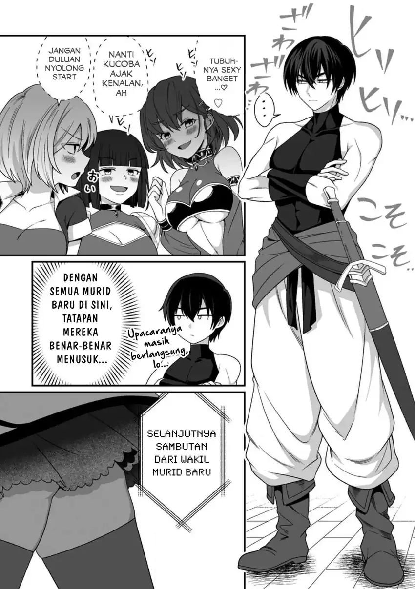 Teisou Gyakuten Sekai De Yuiitsu No Otoko Kishi No Ore, Onna Kishi Gakuen Ni Nyuugaku Shitara Nazeka Eiyou Atsukai Sareta ~Zetsurin Skill De Harem Musou~ Chapter 4.1 Gambar 5