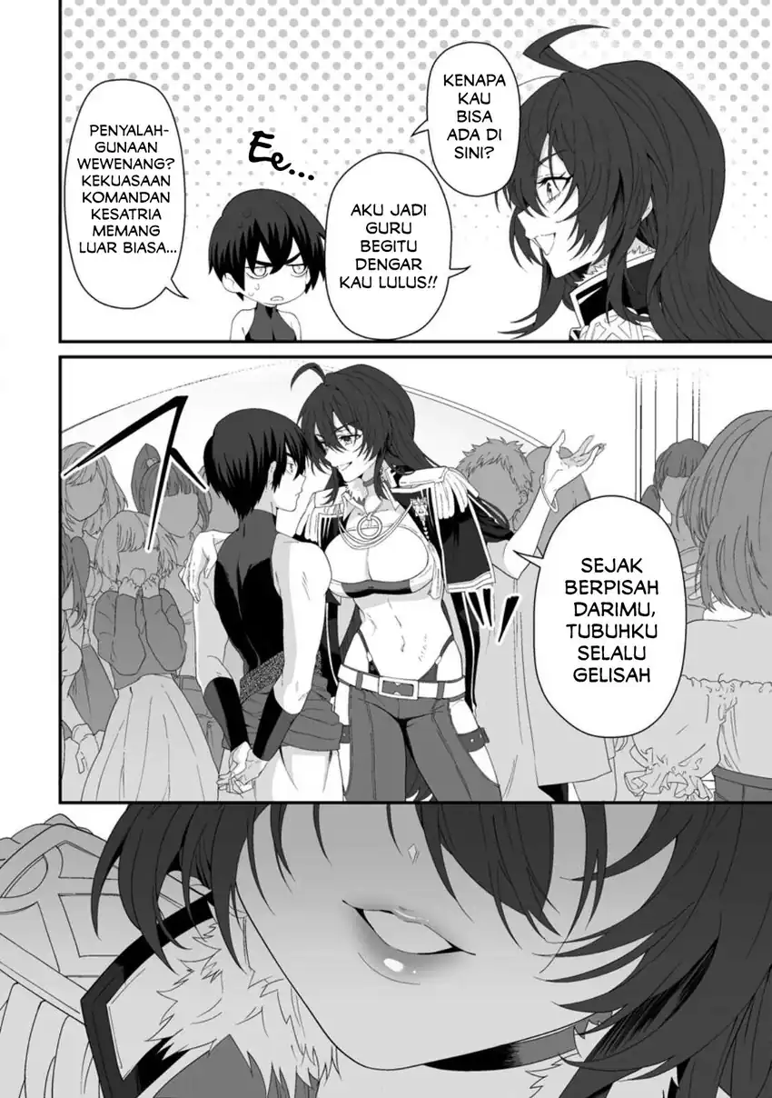 Teisou Gyakuten Sekai De Yuiitsu No Otoko Kishi No Ore, Onna Kishi Gakuen Ni Nyuugaku Shitara Nazeka Eiyou Atsukai Sareta ~Zetsurin Skill De Harem Musou~ Chapter 4.1 Gambar 9