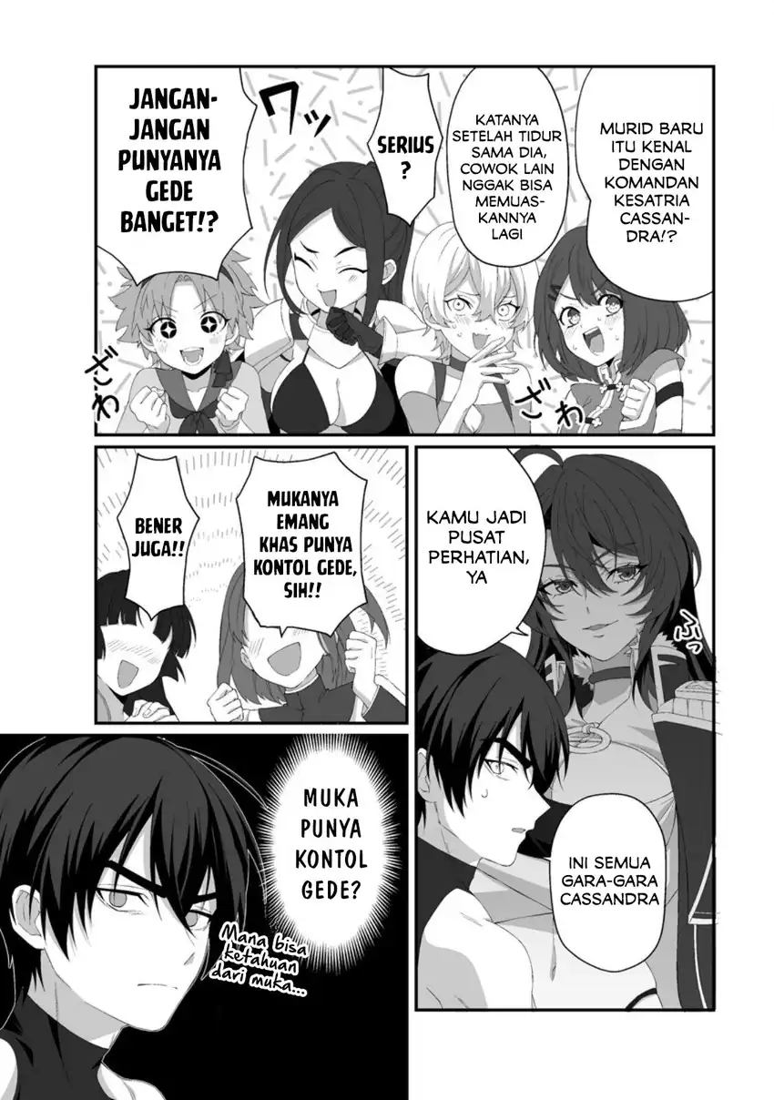 Teisou Gyakuten Sekai De Yuiitsu No Otoko Kishi No Ore, Onna Kishi Gakuen Ni Nyuugaku Shitara Nazeka Eiyou Atsukai Sareta ~Zetsurin Skill De Harem Musou~ Chapter 4.2 Gambar 3