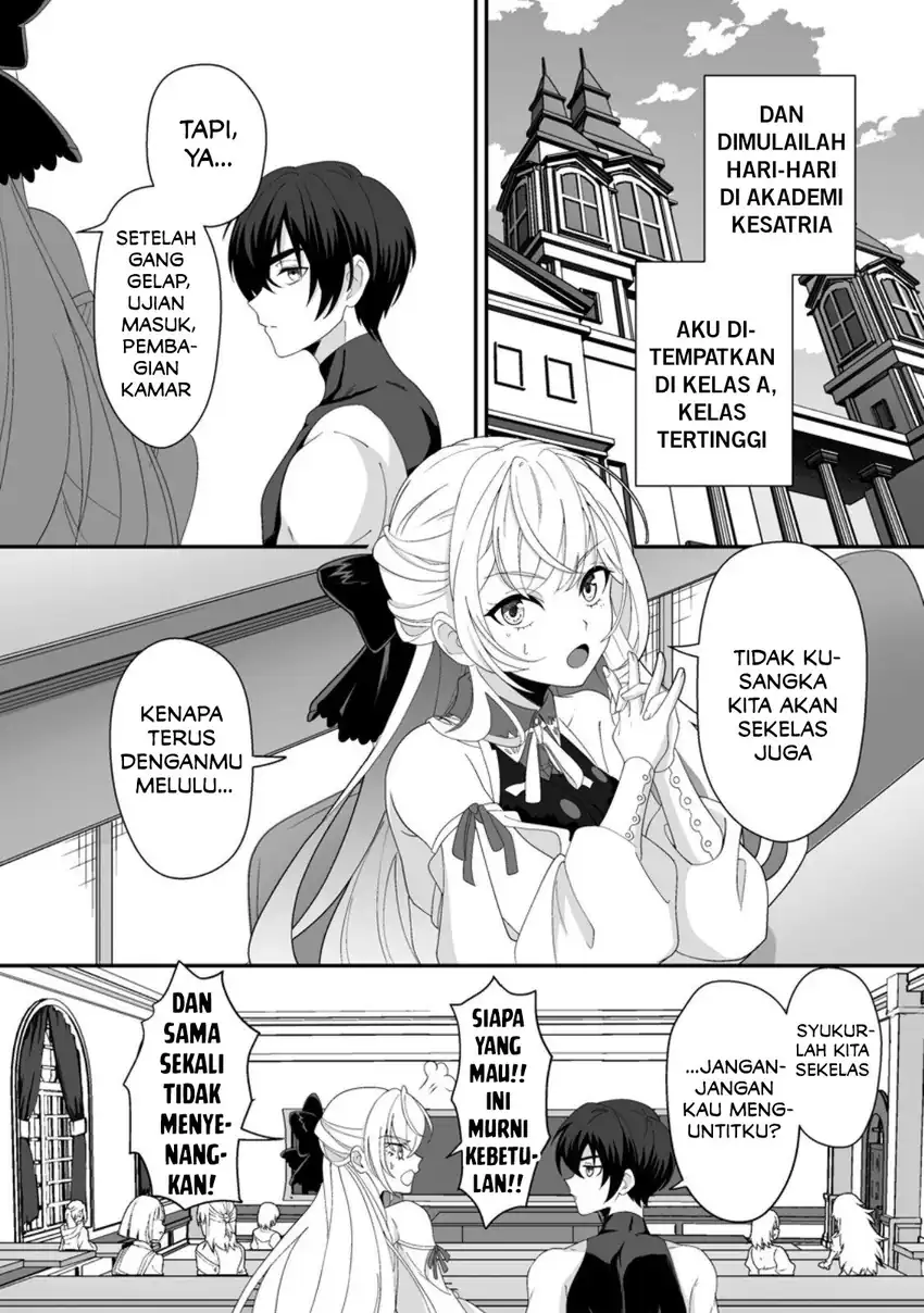 Teisou Gyakuten Sekai De Yuiitsu No Otoko Kishi No Ore, Onna Kishi Gakuen Ni Nyuugaku Shitara Nazeka Eiyou Atsukai Sareta ~Zetsurin Skill De Harem Musou~ Chapter 4.2 Gambar 9