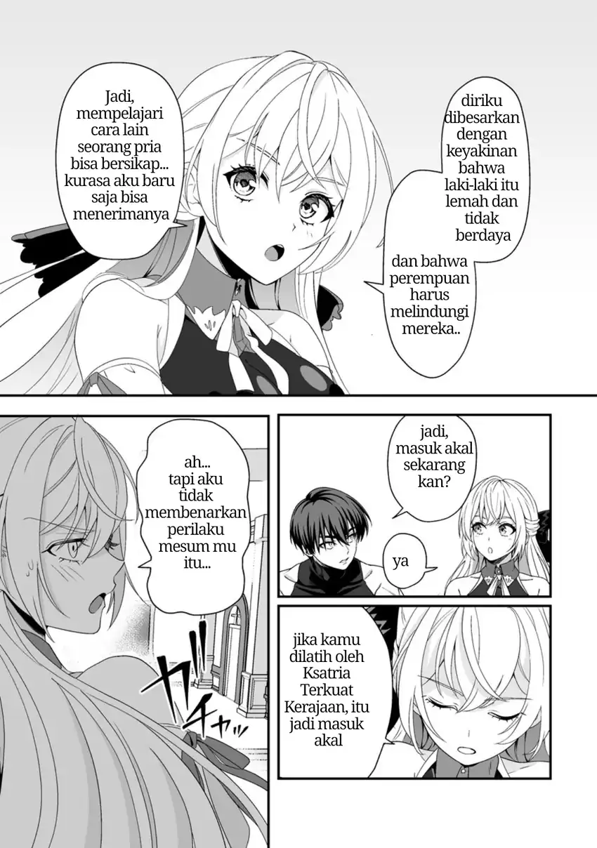 Teisou Gyakuten Sekai De Yuiitsu No Otoko Kishi No Ore, Onna Kishi Gakuen Ni Nyuugaku Shitara Nazeka Eiyou Atsukai Sareta ~Zetsurin Skill De Harem Musou~ Chapter 4.5 Gambar 3